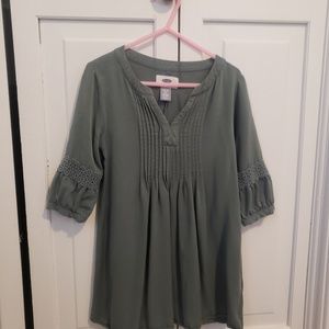 Girls hunter green dress